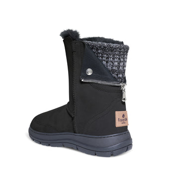 EquaCOZY Outdoor Terrain Ugg Boots Black